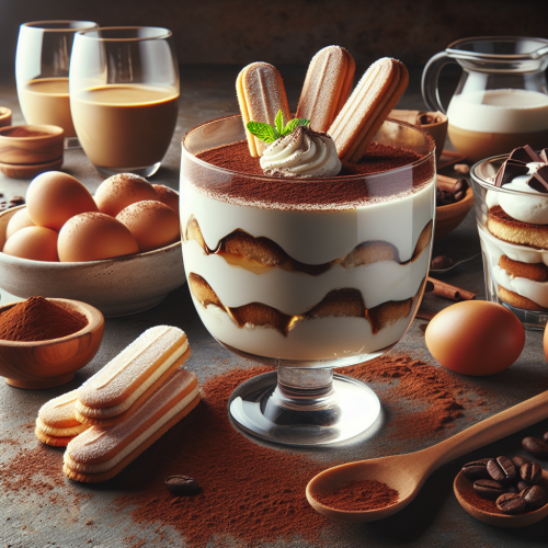 Klasyczne Tiramisu w pucharku