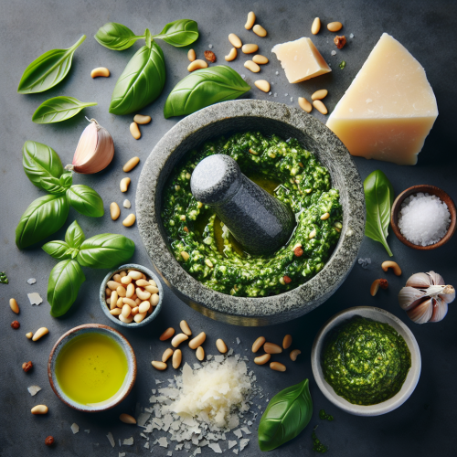 Tradycyjne pesto bazyliowe