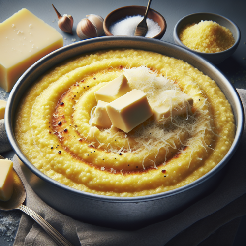 Kremowa polenta z parmezanem
