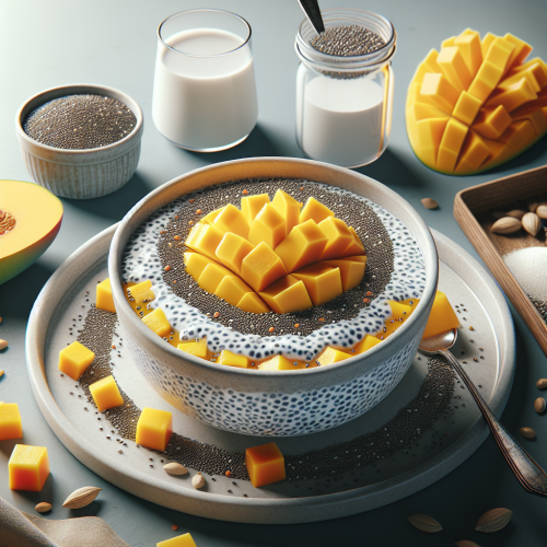 Pudding chia z mango i mascarpone