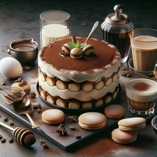 Klasyczne włoskie Tiramisu