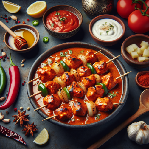Kurczak Tikka Masala w kremowym sosie pomidorowym