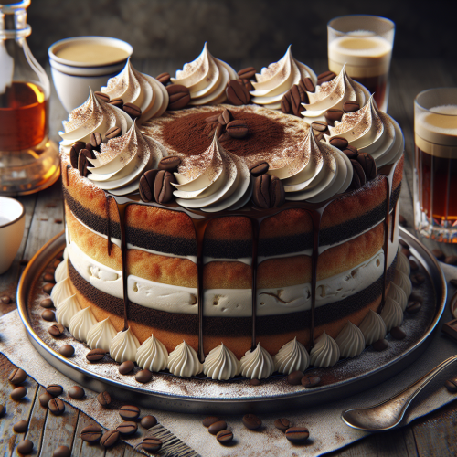 Tort kawowy z mascarpone i espresso