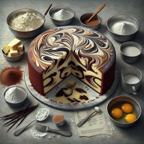 Babka piaskowa marmurkowa