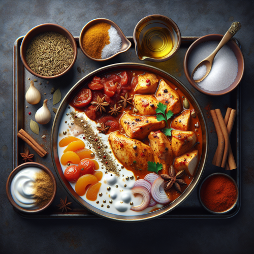 Aromatyczny kurczak balti w jogurcie z sosem garam masala