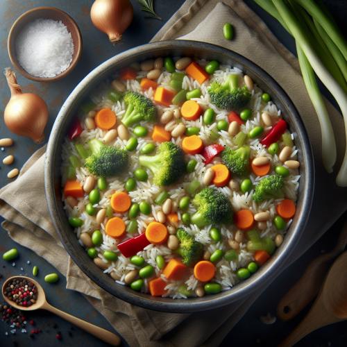 Ryż basmati z mieszanką warzyw
