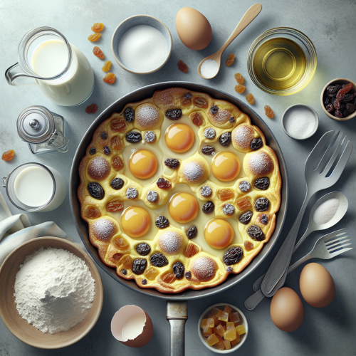 Austriacki omlet cesarski Kaiserschmarrn