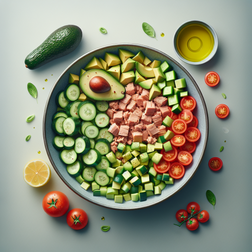 KOLACJA – TUŃCZYK Z AWOKADO