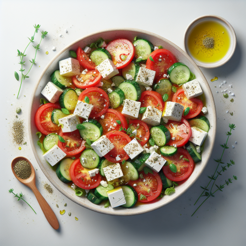 Tradycyjna sałatka grecka